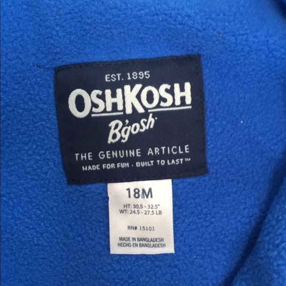 Oshkosh 18M Jacket w/ hoodie - Picture 4 of 4